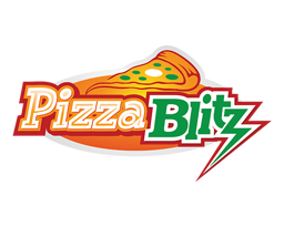 Pizza Blitz Osnabrück logo.